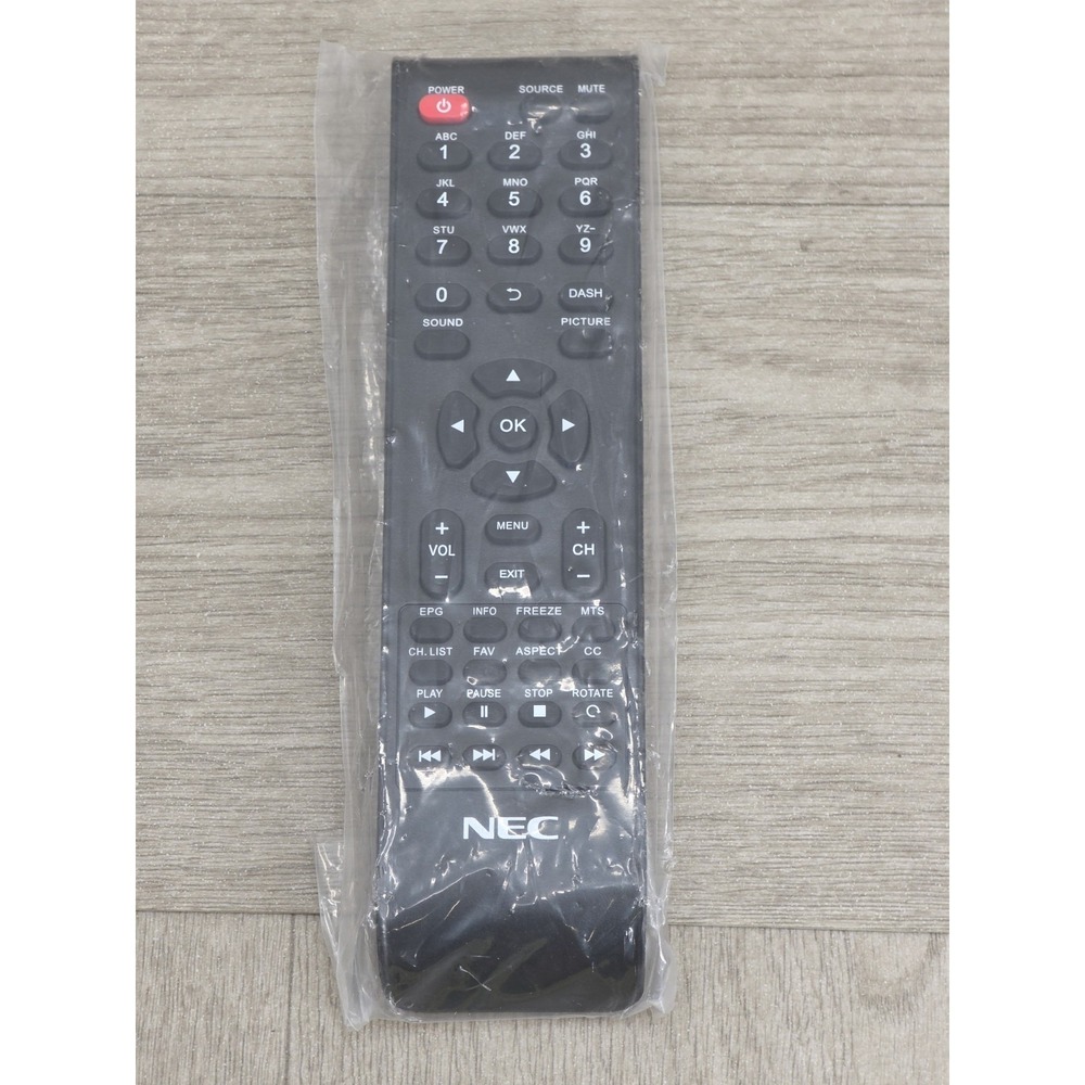 NEC Oem Replacement Tv Remote Control - 7601-31A062